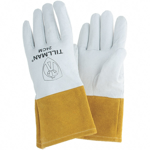 Medium Leather; Synthetic Leather Abrasion-Resistant; Heat-Resistant Gloves - TILLMAN 24CM