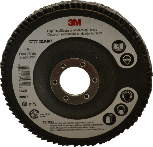 4-1/2" 36-Grit Zirconia Alumina Disc - 3M 7010363149