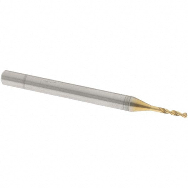 #60 High Speed Steel Screw Machine Drill Bit, Coated, 140° point - OSG 8595102