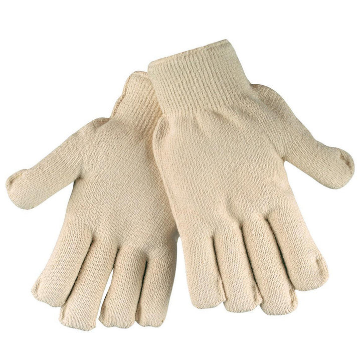 Large Natural; White Terrycloth General Purpose Gloves - MCR Safety 9450K