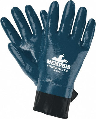 Blue Cut-Resistant Gloves - MCR Safety 9786L