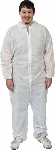 2X-Large White Protective Garment - PRO-SAFE 71897433