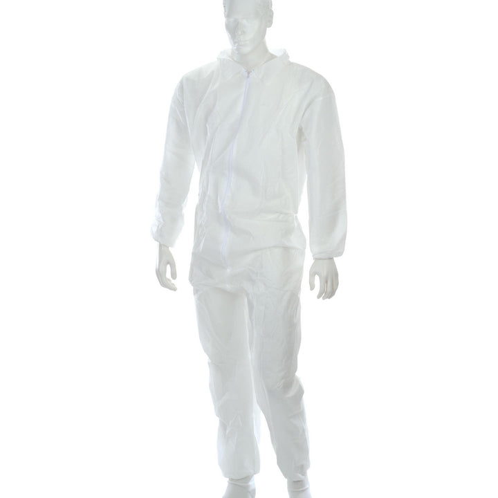4X-Large White Protective Garment - PRO-SAFE 71897441