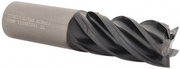 1" 5-Flute Solid Carbide Square End Mill, AlTiN - Kennametal 4048705