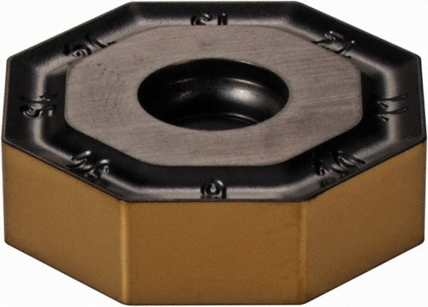 ONMU 080608-TN-MM Solid Carbide Insert, Grade IC830, AlTiN - Iscar 5606599