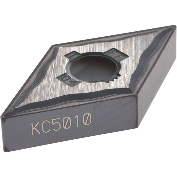 D - Diamond (Rhombic) 55-Deg 1/2" IC Carbide Insert, Grade KC5010, TiAlN - Kennametal 1612562