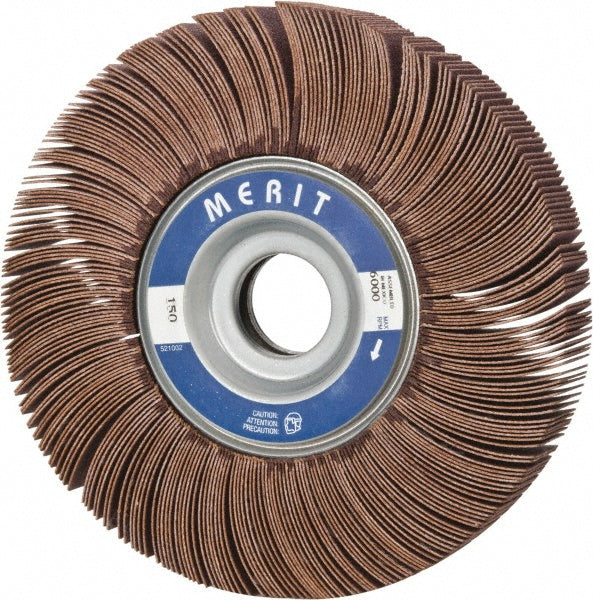 6" 150-Grit Aluminum Oxide Flap Wheel - Merit Abrasives 08834123015