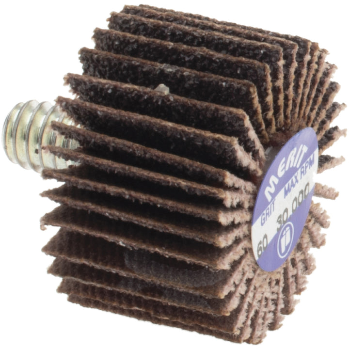 60-Grit Aluminum Oxide Flap Wheel - Merit Abrasives 08834131001