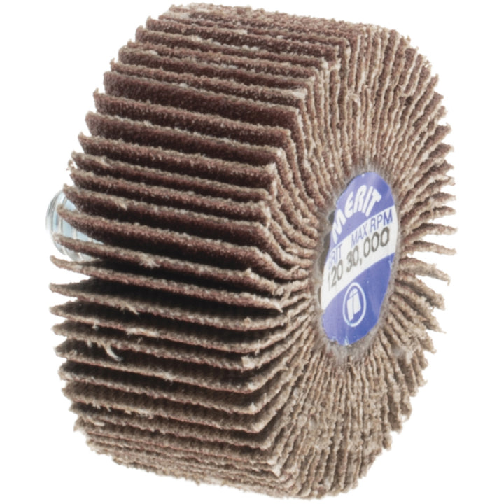 120-Grit Aluminum Oxide Flap Wheel - Merit Abrasives 08834132003