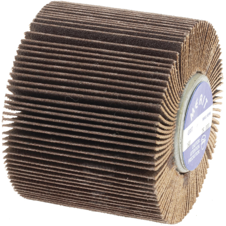 180-Grit Aluminum Oxide Flap Wheel - Merit Abrasives 08834135204