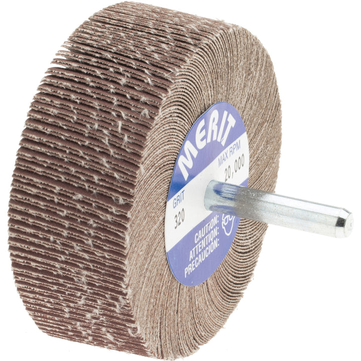 320-Grit Ceramic Alumina Flap Wheel - Merit Abrasives 08834135341