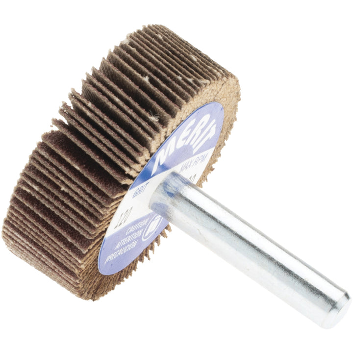120-Grit Ceramic Alumina Flap Wheel - Merit Abrasives 08834137132