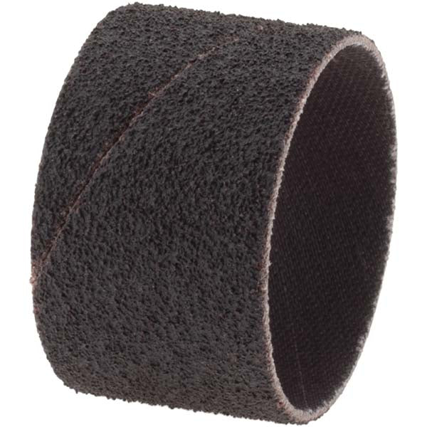 60-Grit Aluminum Oxide Spiral Bands & Drum - Merit Abrasives 08834196503