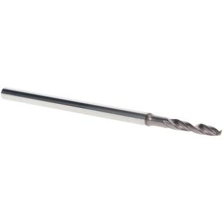0.0945" Solid Carbide Drill Bit, TiAlN, 140° point - Iscar 5531089