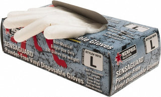 Clear Vinyl Gloves - MCR Safety 5015L