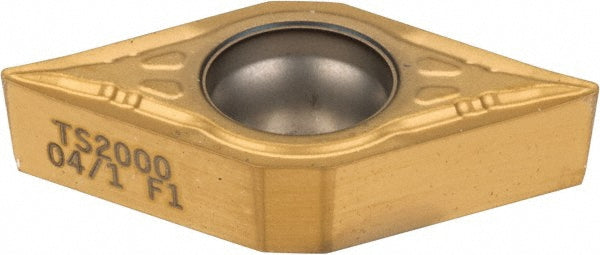 DCMT11T304-F1 Carbide Insert, Grade TS2000, TiAlN - Seco 02615881