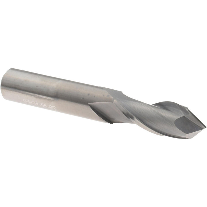 3/8" 2-Flute Solid Carbide Drill Mill End Mill - Melin Tool 16087