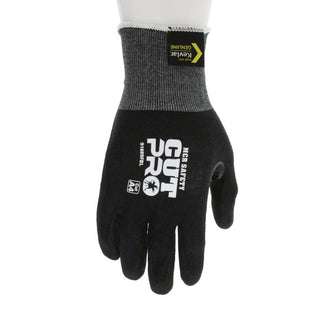 Large Black Kevlar Cut, Puncture & Abrasion-Resistant Gloves - MCR Safety 9188SFBL