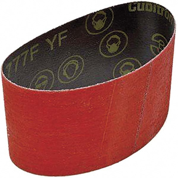 3-1/2 x 15-1/2" 80-Grit Ceramic Aluminum Oxide Belt - 3M 7000118384