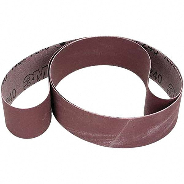 2 x 72" 240-Grit Aluminum Oxide Belt - 3M 7010361733