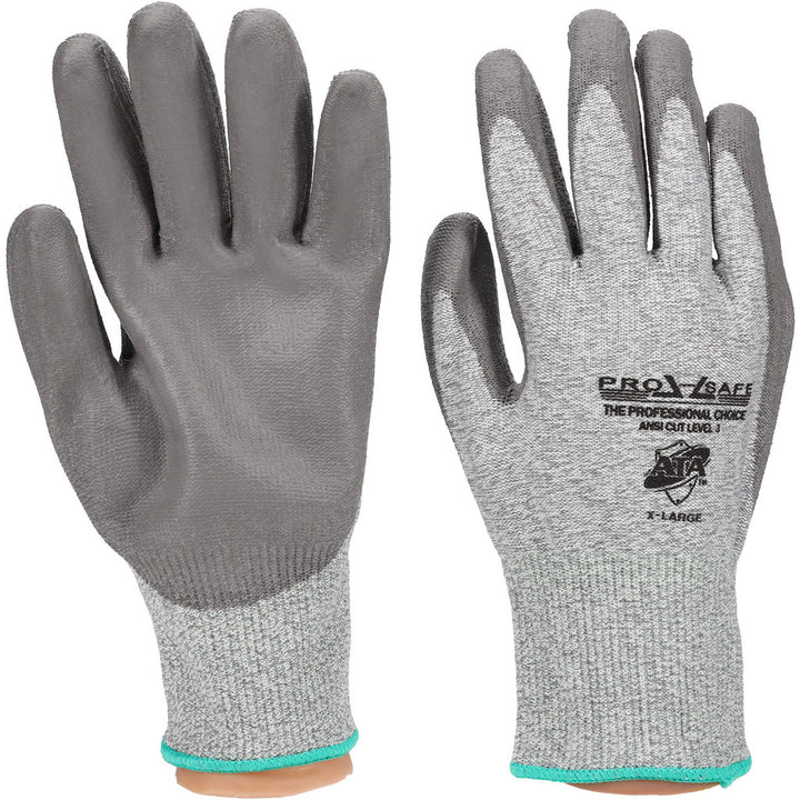 X-Large Gray HPPE Cut Resistant; Puncture Resistant Gloves - PRO-SAFE GLA-C3-XL