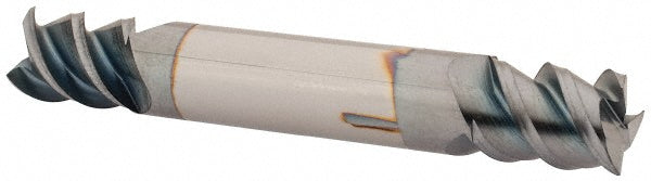 3/8" 3-Flute Solid Carbide Square End Mill, TiCN - Accupro 2500309