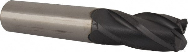 0.6299" 4-Flute Solid Carbide Corner Radius End Mill, AlTiN - SGS 40039