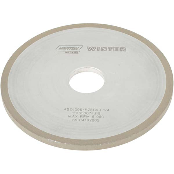 6 x 1/4" 100-Grit Diamond Grinding & Cutoff Wheel - Norton 69014192205