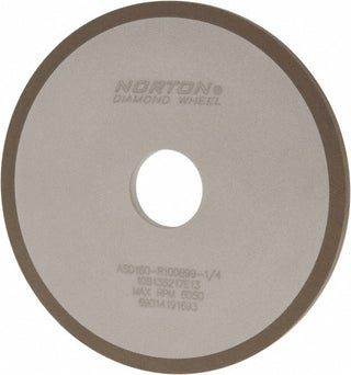 6 x 1/4" 180-Grit Diamond Grinding & Cutoff Wheel - Norton 69014191693