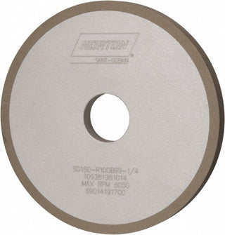 6 x 1/2" 180-Grit Diamond Grinding & Cutoff Wheel - Norton 69014191700