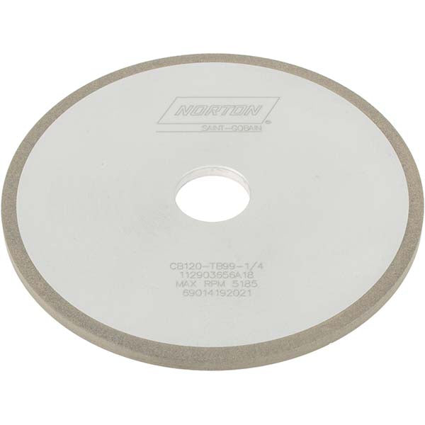 7 x 1/4" 120-Grit CBN Grinding & Cutoff Wheel - Norton 69014192021