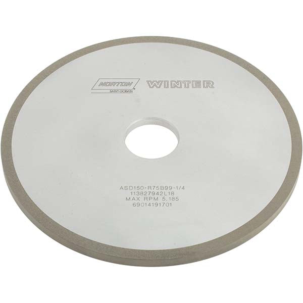 7 x 1/4" 150-Grit Diamond Grinding & Cutoff Wheel - Norton 69014191701