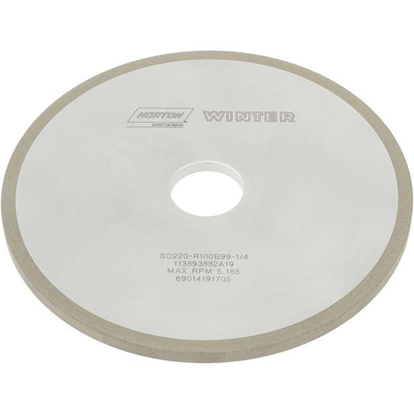 7 x 1/4" 220-Grit Diamond Grinding & Cutoff Wheel - Norton 69014191705