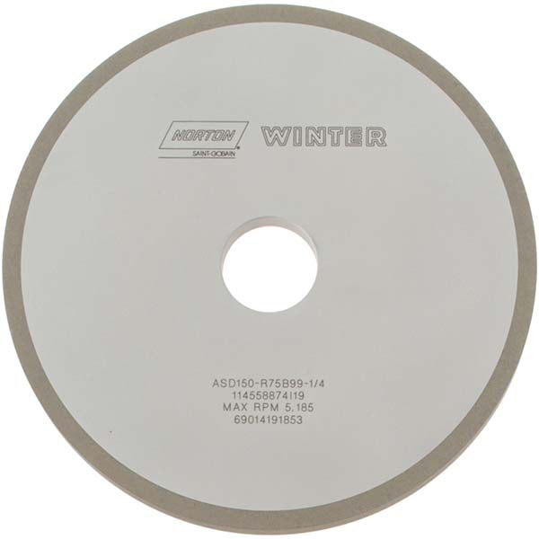 7 x 1/2" 150-Grit Diamond Grinding & Cutoff Wheel - Norton 69014191853