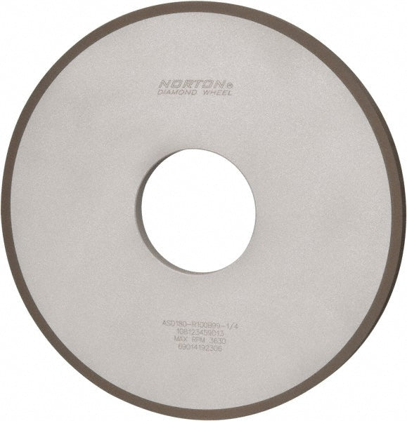 10 x 1/2" 180-Grit Diamond Grinding & Cutoff Wheel - Norton 69014192306