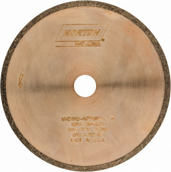 4" 180-Grit Diamond Grinding & Cutoff Wheel - Norton 69014192063