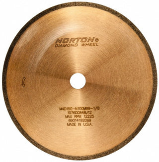 5" 150-Grit Diamond Grinding & Cutoff Wheel - Norton 69014192069