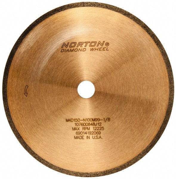 5" 150-Grit Diamond Grinding & Cutoff Wheel - Norton 69014192069