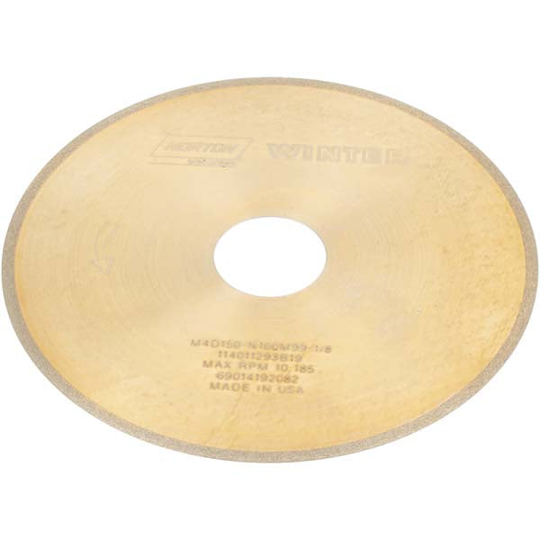 6" 150-Grit Diamond Grinding & Cutoff Wheel - Norton 69014192082