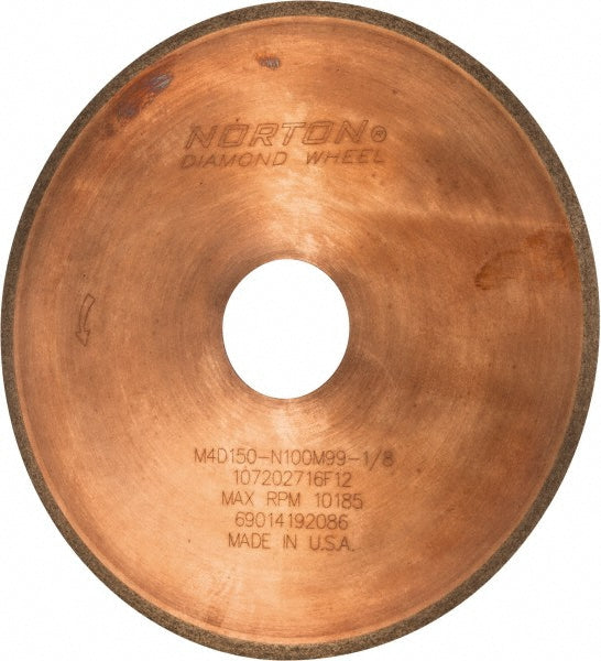 6" 150-Grit Diamond Grinding & Cutoff Wheel - Norton 69014192086
