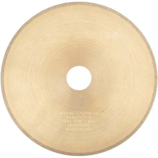 8" 180-Grit Diamond Grinding & Cutoff Wheel - Norton 69014192110