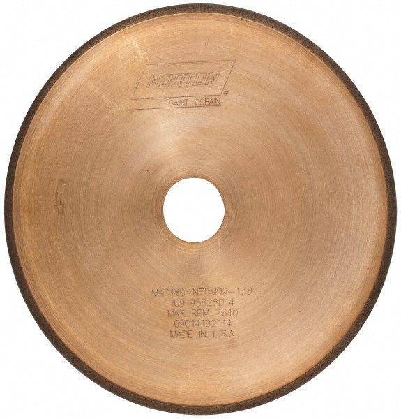 8" 180-Grit Diamond Grinding & Cutoff Wheel - Norton 69014192114
