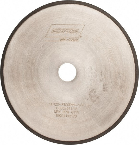 10" 120-Grit Diamond Grinding & Cutoff Wheel - Norton 69014192170