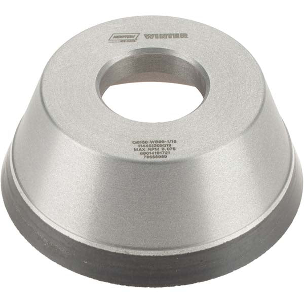 3-3/4 x 3/8" 150-Grit CBN Grinding & Cutoff Wheel - Norton 69014191721