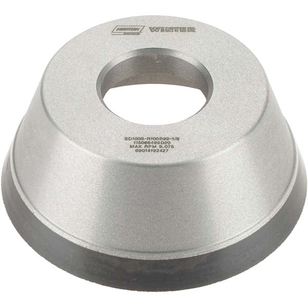 3-3/4 x 3/8" 100-Grit Diamond Grinding & Cutoff Wheel - Norton 69014192427