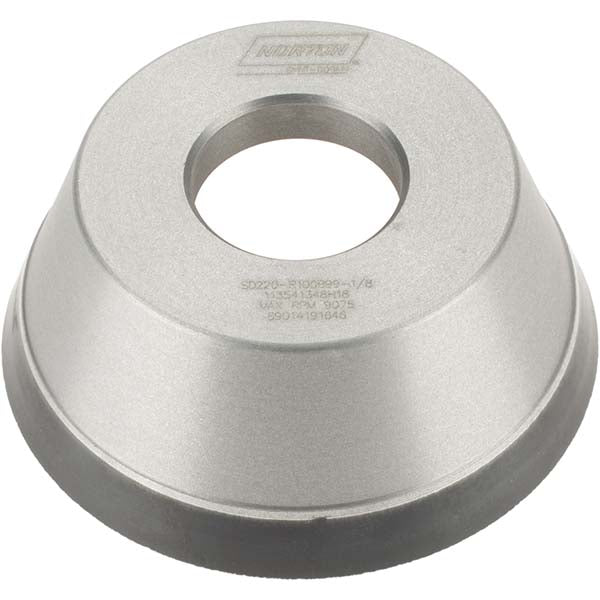 3-3/4 x 3/8" 220-Grit Diamond Grinding & Cutoff Wheel - Norton 69014191646