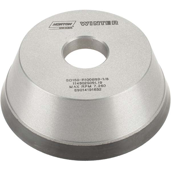 5 x 7/16" 150-Grit Diamond Grinding & Cutoff Wheel - Norton 69014191632