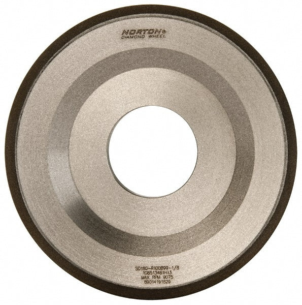 4 x 1/4" 180-Grit Diamond Grinding & Cutoff Wheel - Norton 69014191629
