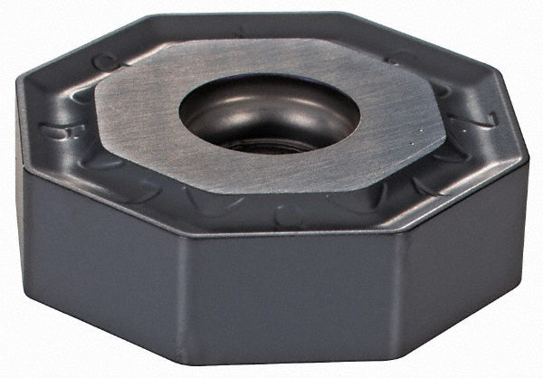 ONMU 080612-HL Solid Carbide Insert, Grade IC910, AlTiN - Iscar 5605377