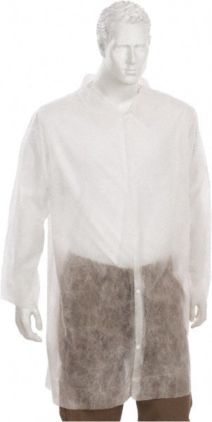 Medium Protective Garment - PRO-SAFE KM-LC0-WO-NW-MED-WHITE